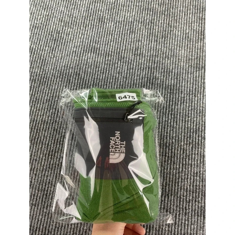 The North Face Fleece Jacket Men Small Green Black Colorblock Full Zip T325/T725
